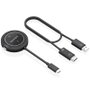 Aisens ASWL-H2KC30M003-BK USB-C a HDMI Inalámbrico 1080P 30m Negro